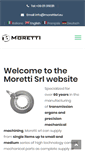 Mobile Screenshot of morettisrl.eu